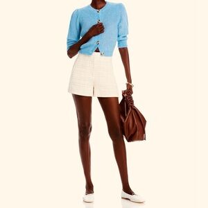 Veronica Beard Jazmin Short. Size 4. Multi color and cream.